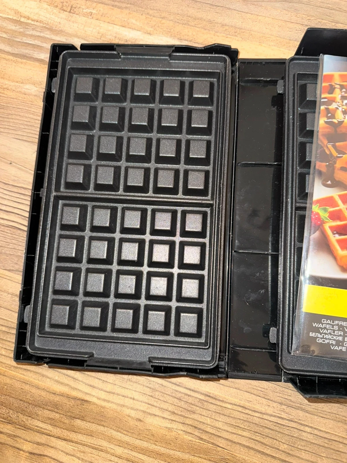 Placa de waffle Tefal Snack Collection usada uma vez – photo 3